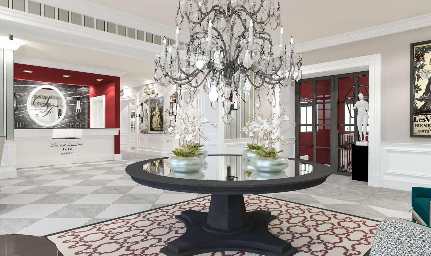Hotel & Spa Les Sept Fontaines Best Western Premier トゥールニュ エクステリア 写真
