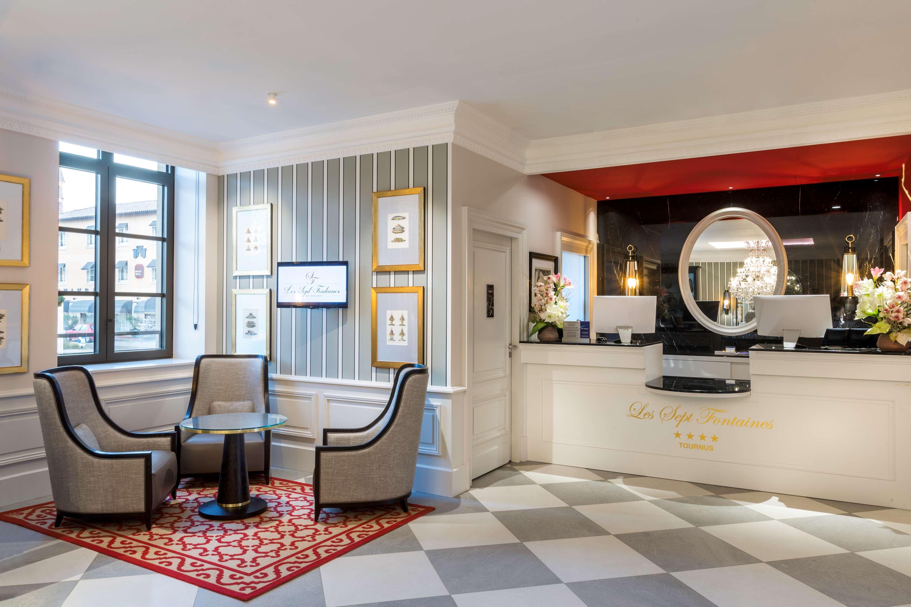 Hotel & Spa Les Sept Fontaines Best Western Premier トゥールニュ エクステリア 写真
